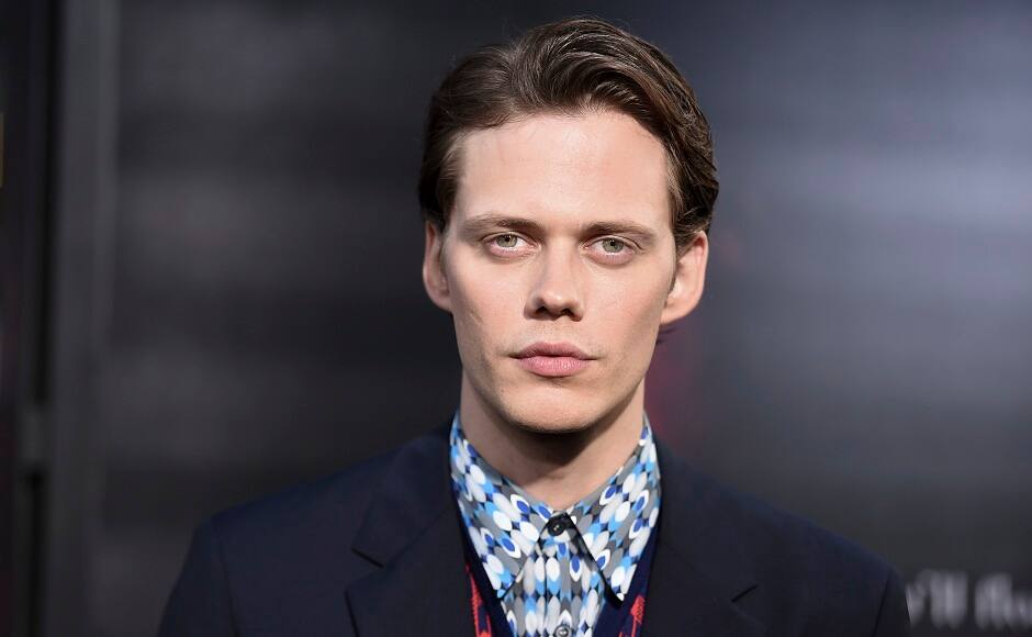 Bill Skarsgard attends the LA Premiere of the film adaptation of Stephen King's It. Image from AP.